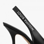 ルイヴィトン ドレス パーティーに LOUIS VUITTON パンプス 黒 ヌード 1AB1E8 1AB1GU