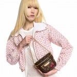 Louis Vuitton ルイビトン LV × TM ミニ バムバッグ M13449