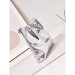 CHANEL デニムチェーン22バックミディアムステッチ AS3261 B18165 NZK51