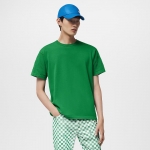 Louis Vuitton Tシャツ クルーネック グリーン 1AFIU4