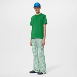Louis Vuitton Tシャツ クルーネック グリーン 1AFIU4