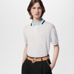 Louis Vuitton モノグラム ショートスリーブ コットン ポロ 1AFPYB