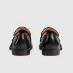 グッチ GUCCI ウェブ ストライプ付き キッズ ローファー 662190 1PKE0 1063