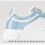 LOUIS VUITTON タイムアウト スニーカー ブルー ピンク 1ACHRN/1ACHS3