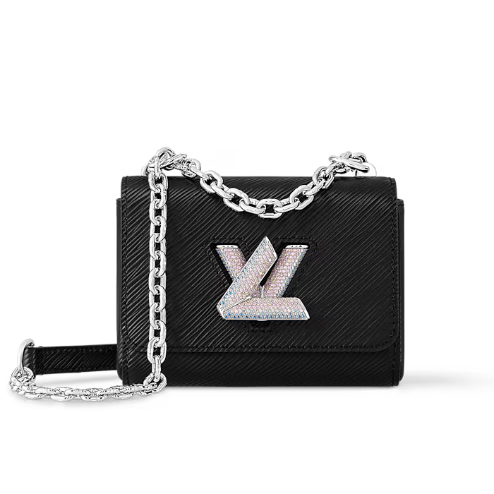 LOUIS VUITTON ショルダーバッグ エピ ツイスト・リトル ブラック M12028