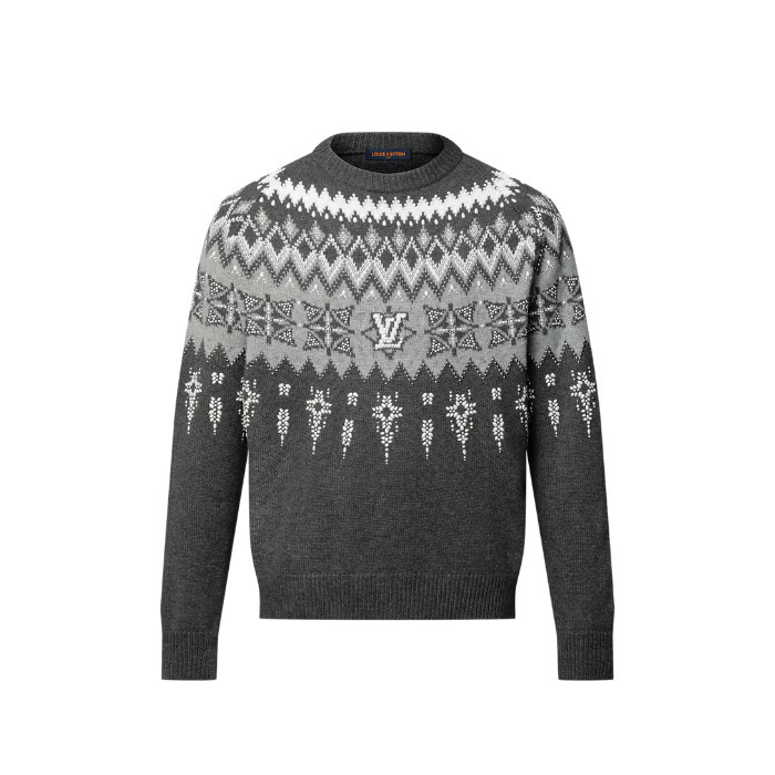 Louis Vuitton ウールカシミヤ ニットプルオーバー 1AGJUQ