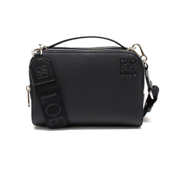 ロエベ ショルダーバッグ メンズ LOEWE MINI CAMERA CROSSBODY ブラック C660R41X01 1100