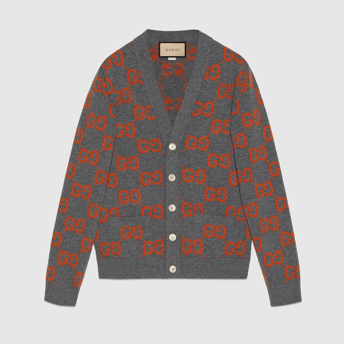 グッチ GGウール ジャカード カーディガン 694758 XKCC5 1129