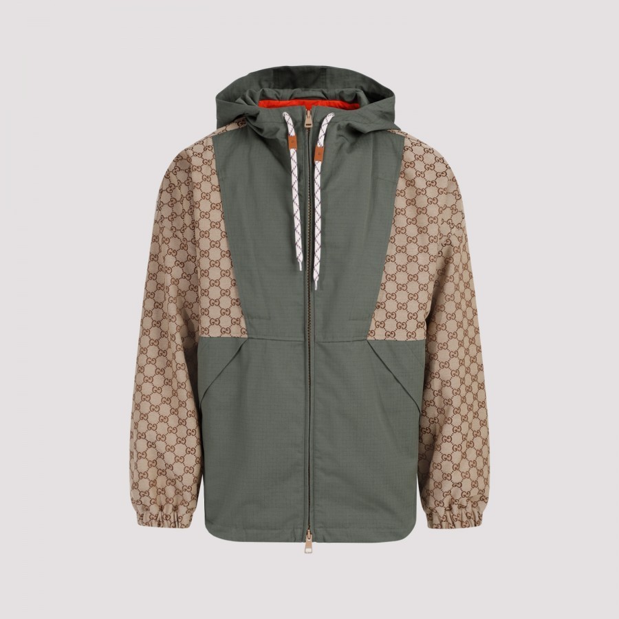 GUCCI GGコットン キャンバス ジップジャケット742813 Z8BIW 2190