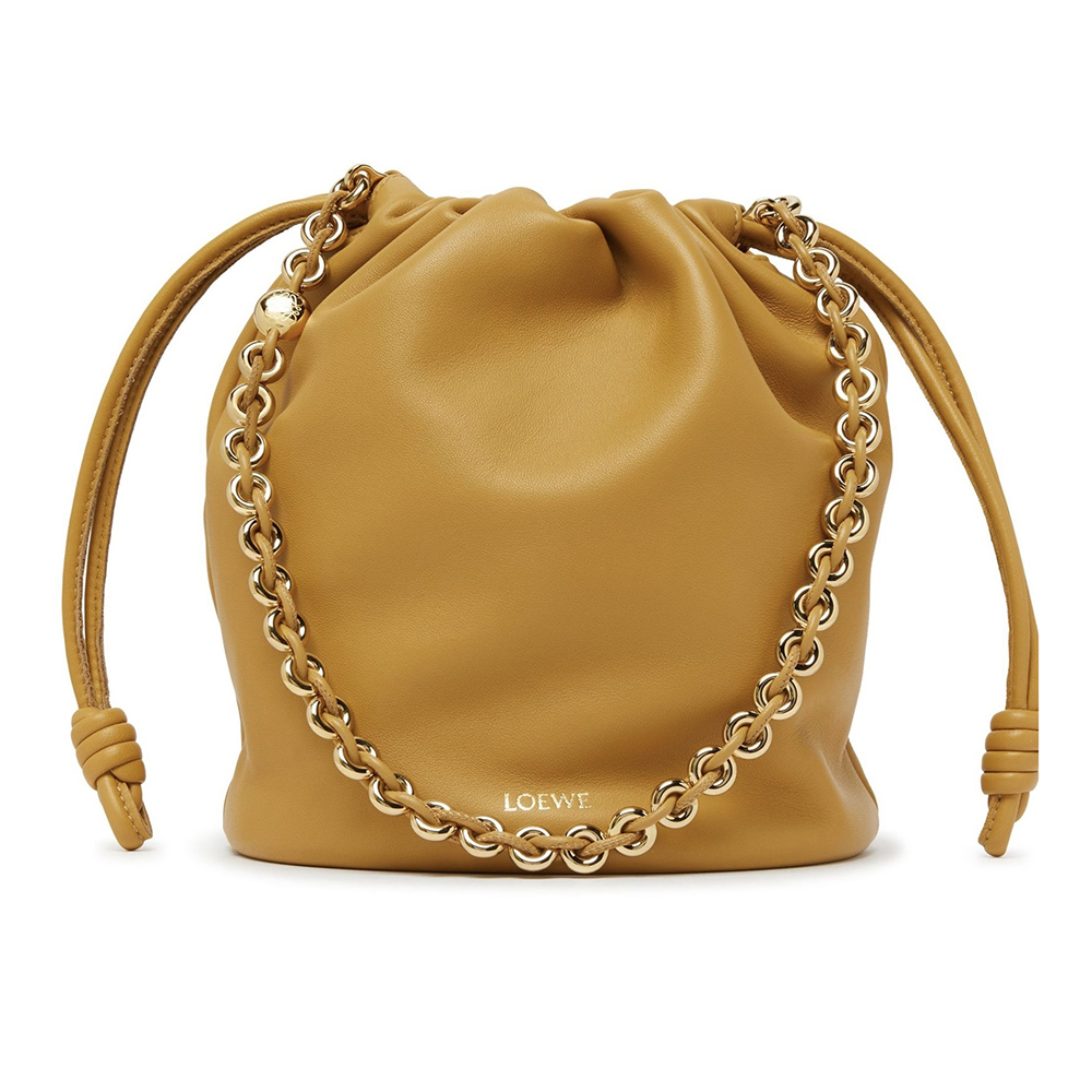 LOEWE フラメンコパース バケットバッグ メローナパラム A411FPBX02 6715