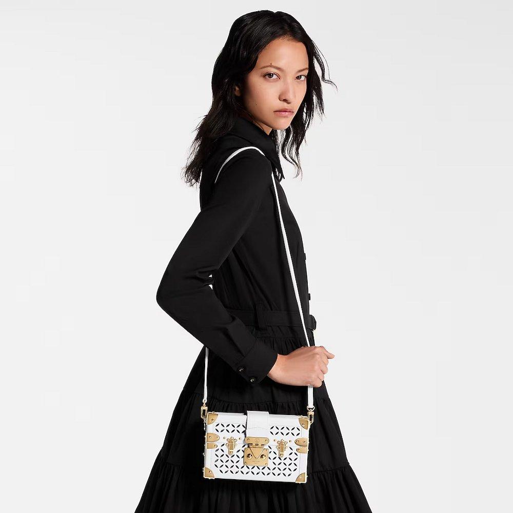 Louis Vuitton プティット・マル ホワイト カーフレザー M25524