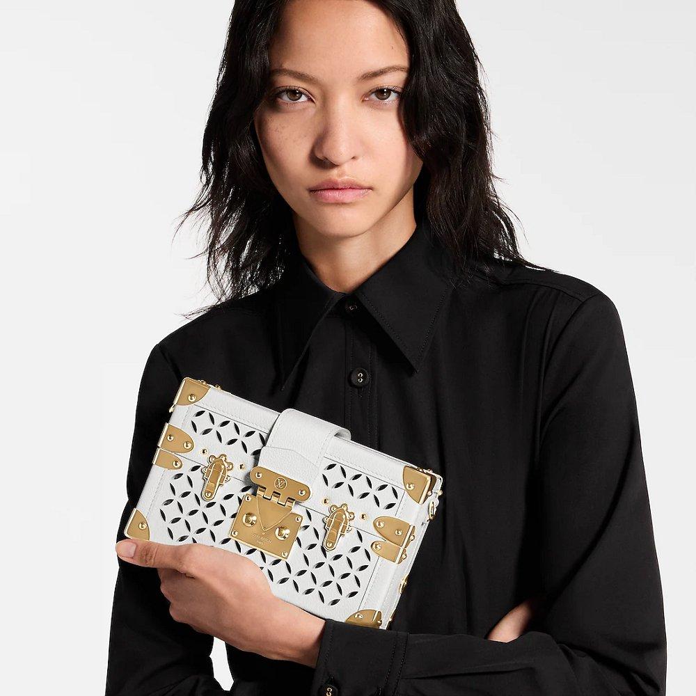 Louis Vuitton プティット・マル ホワイト カーフレザー M25524