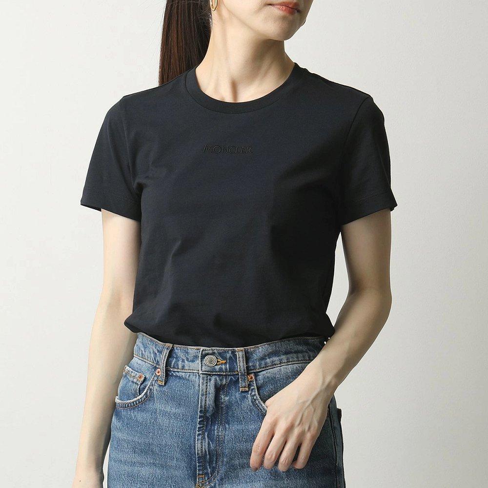 モンクレール Tシャツ 半袖 カットソー クルーネック コットン レディース 8C7A610 829FB