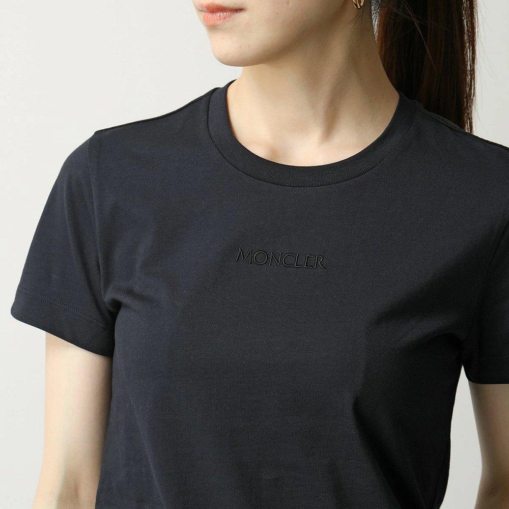 モンクレール Tシャツ 半袖 カットソー クルーネック コットン レディース 8C7A610 829FB