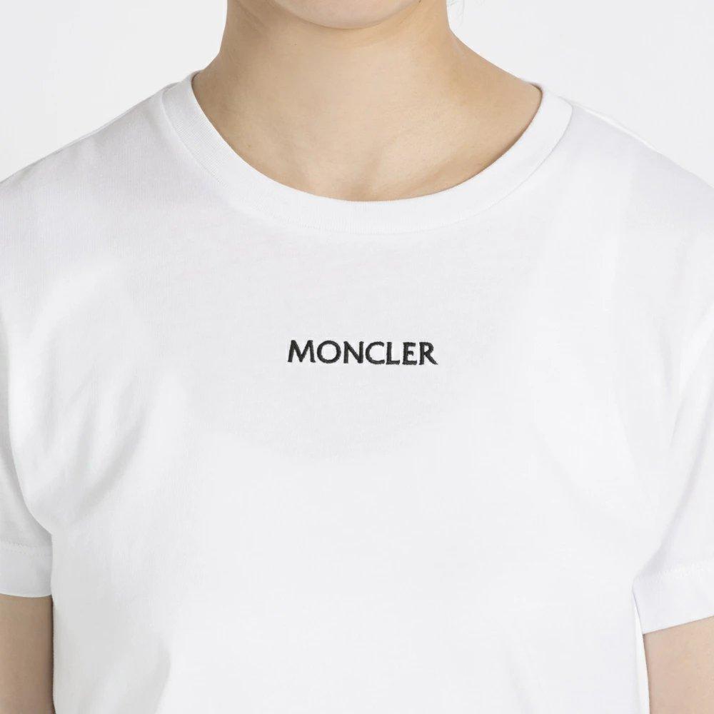 モンクレール Tシャツ 半袖 カットソー クルーネック コットン レディース 8C7A610 829FB