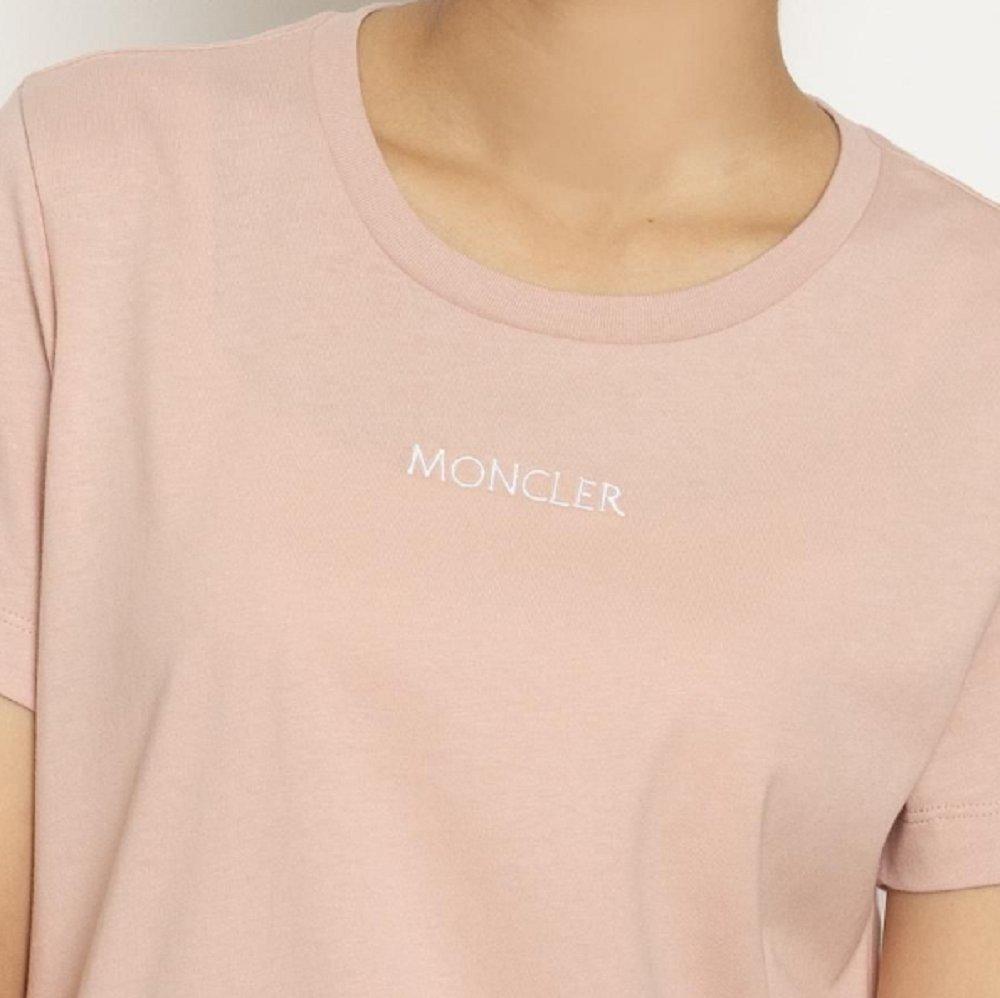 モンクレール Tシャツ 半袖 カットソー クルーネック コットン レディース 8C7A610 829FB