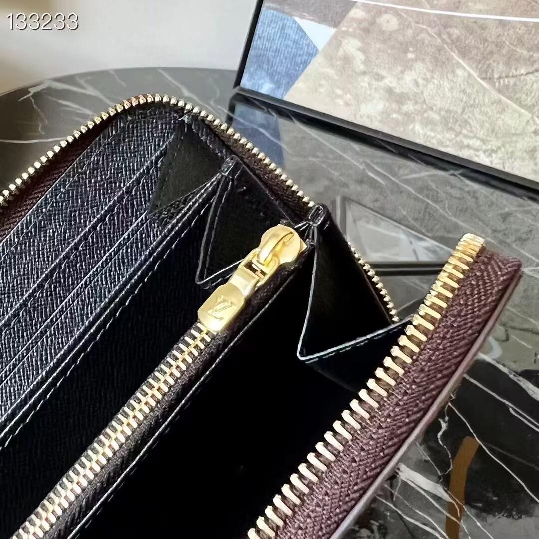 ルイヴィトン モノグラム リバース ジッピーウォレット ラウンドファスナー長財布 M82444