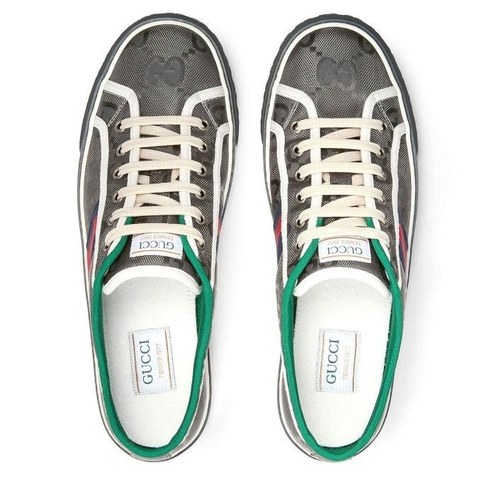 GUCCI GGパターン ウェブストライプ ロートップ スニーカー 628709 H9H70 1161