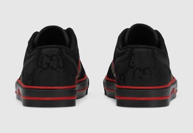 GUCCI GGパターン ウェブストライプ ロートップ スニーカー 628709 H9H70 7572
