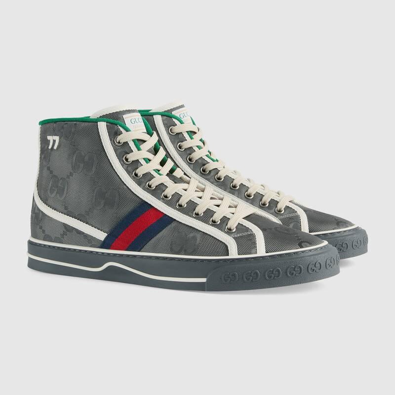 グッチ GUCCI GGパターン テニス1977レーベル*ハイトップスニーカー 628717 H9H80 1162