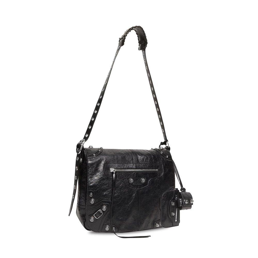 バレンシアガ Le Cagole ミディアム レザー ショルダーバッグ 719093210KR1000