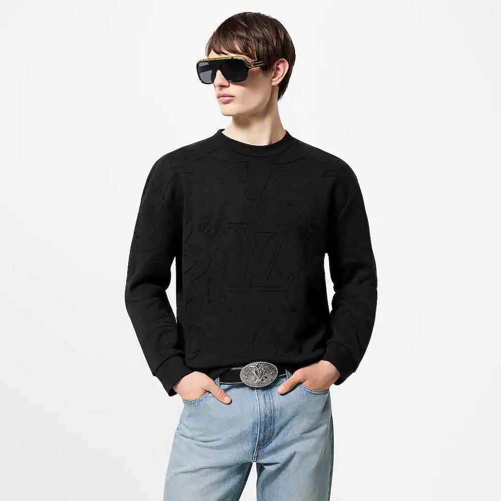 LouisVuitton エンブロイダードコットンジャージー 1AFXO6