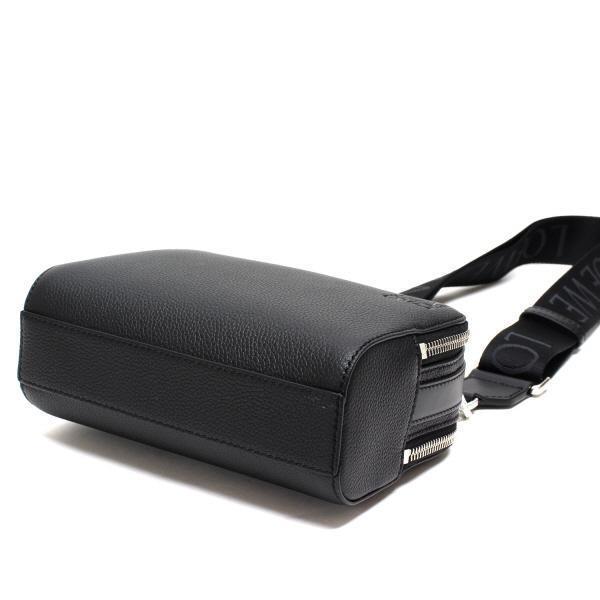 ロエベ ショルダーバッグ メンズ LOEWE MINI CAMERA CROSSBODY ブラック C660R41X01 1100