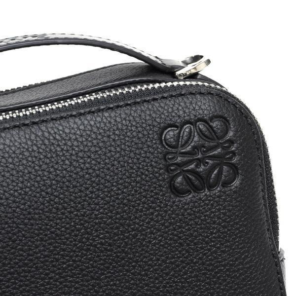 ロエベ ショルダーバッグ メンズ LOEWE MINI CAMERA CROSSBODY ブラック C660R41X01 1100