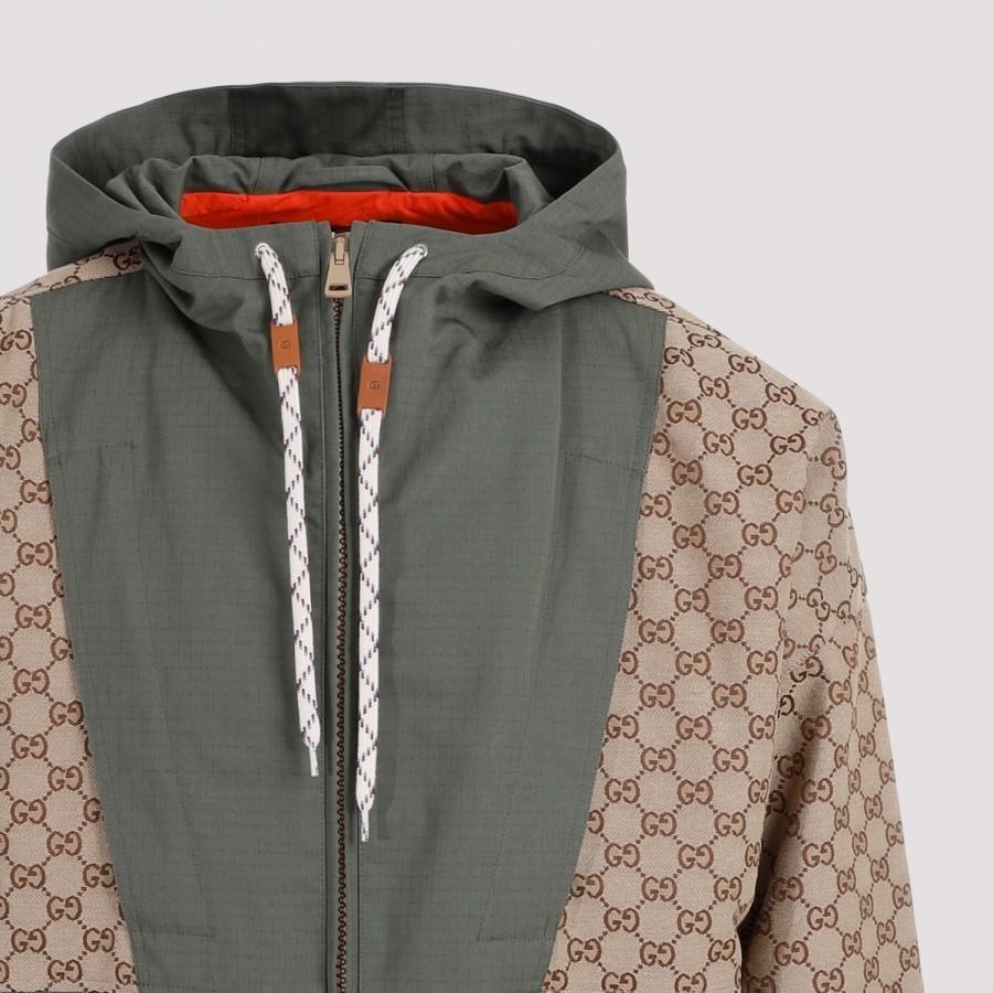 GUCCI GGコットン キャンバス ジップジャケット742813 Z8BIW 2190