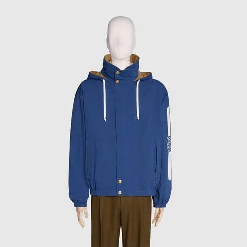 グッチ ロゴ ジップアップ リバーシブル ジャケット 618902 ZAEOM 4207