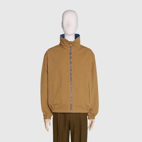 グッチ ロゴ ジップアップ リバーシブル ジャケット 618902 ZAEOM 4207