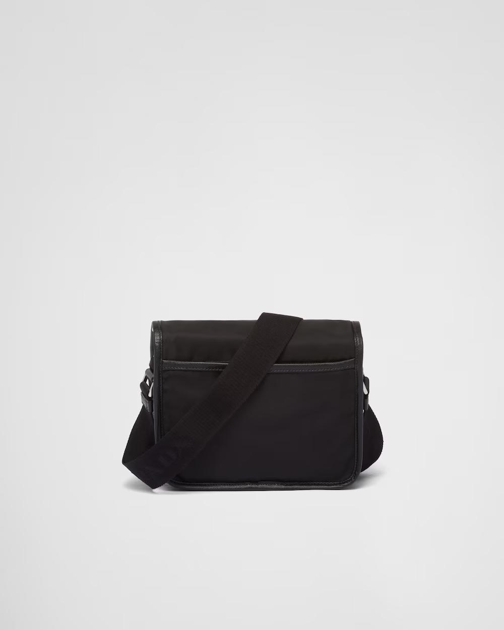 プラダ Re-Nylon xサフィアーノレザー ショルダーバッグ 2VD034_2DMH