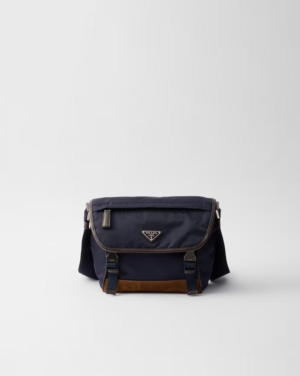プラダ Re-Nylon xサフィアーノレザー ショルダーバッグ 2VD066