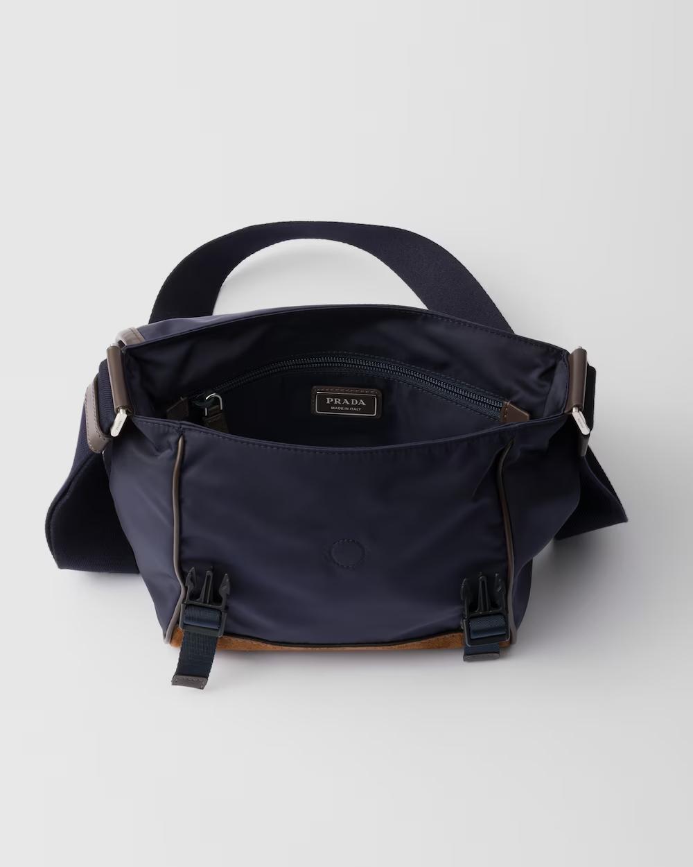 プラダ Re-Nylon xサフィアーノレザー ショルダーバッグ 2VD066