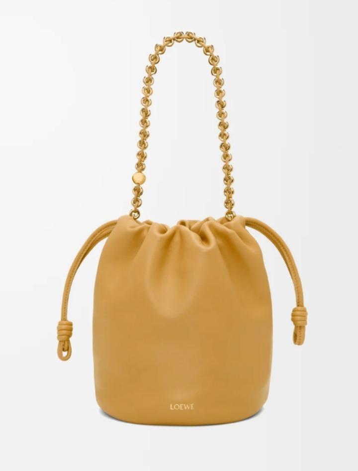 LOEWE フラメンコパース バケットバッグ メローナパラム A411FPBX02 6715