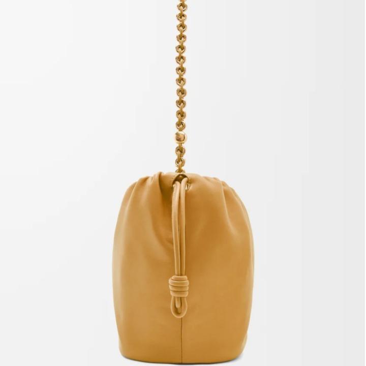LOEWE フラメンコパース バケットバッグ メローナパラム A411FPBX02 6715