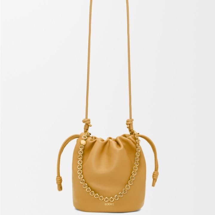 LOEWE フラメンコパース バケットバッグ メローナパラム A411FPBX02 6715