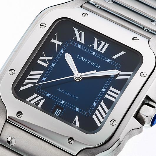 カルティエ 自動巻き サントス ドゥ カルティエ LM WSSA0071
