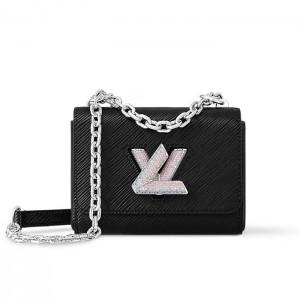 LOUIS VUITTON ショルダーバッグ エピ ツイスト・リトル ブラック M12028