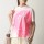モンクレール Tシャツ 半袖 カットソー ロゴ コットン ペイントデザイン クルーネック レディース 8C7B310 829FB