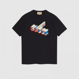 グッチ GUCCI コットンジャージーTシャツ 771758 XJF69 1152