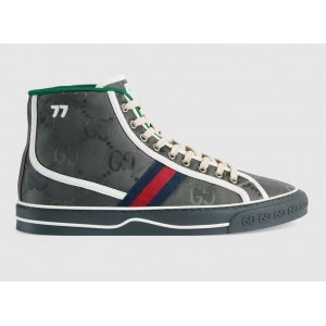 グッチ GUCCI GGパターン テニス1977レーベル*ハイトップスニーカー 628717 H9H80 1162