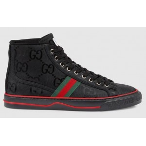 グッチ GUCCI GGパターン テニス1977レーベル*ハイトップスニーカー 628717 H9H80 1074
