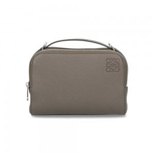 ロエベ ショルダーバッグ メンズ LOEWE MINI CAMERA CROSSBODY グレー C660R41X01 4160