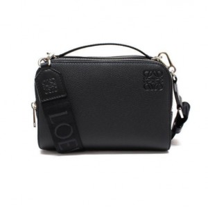 ロエベ ショルダーバッグ メンズ LOEWE MINI CAMERA CROSSBODY ブラック C660R41X01 1100