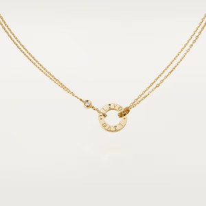 カルティエ Love ネックレス ダイヤモンド2個 イエローゴールド ダイヤモンド B7219500