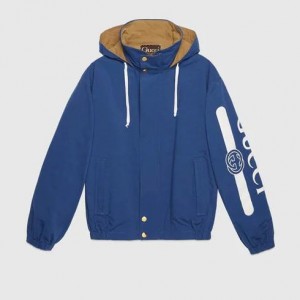 グッチ ロゴ ジップアップ リバーシブル ジャケット 618902 ZAEOM 4207