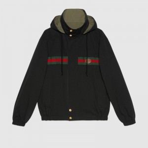 グッチ コットンナイロン リバーシブル ジャケット 639277 Z8AJT 1043