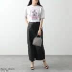 モンクレール 半袖 Tシャツ レディース クルーネック コットン カットソー ロゴT 8C00009 829FB