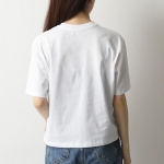 モンクレール 半袖 Tシャツ レディース クルーネック コットン カットソー ロゴT 8C00009 829FB